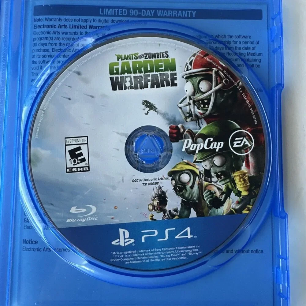 Plants vs. Zombies: Garden Warfare (Sony PlayStation 4, 2014) PS4 TESTED WORKS